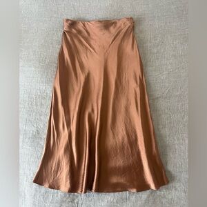 Quince Silk Skirt
